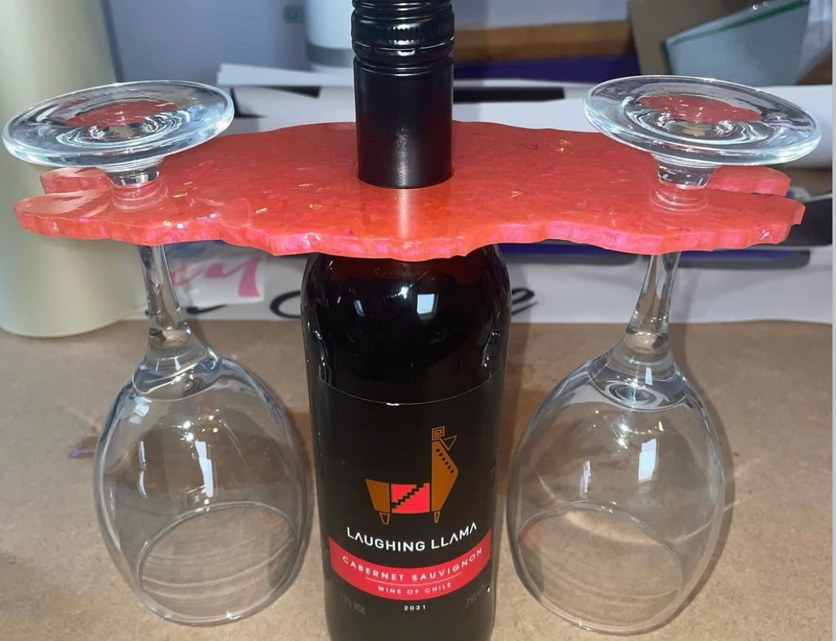 Resin Wine Bottle Holder
