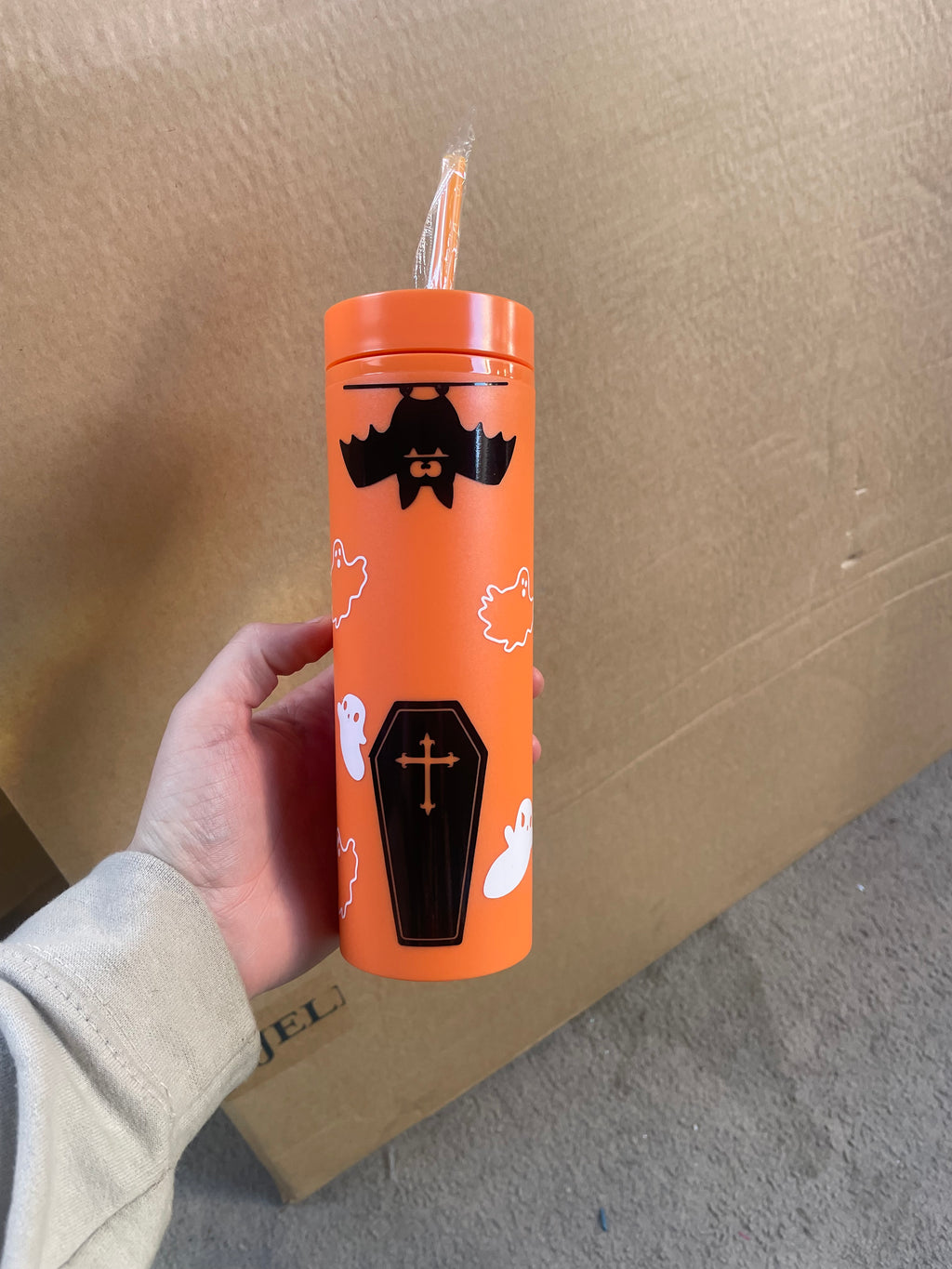 Skinny Tumbler with Straw