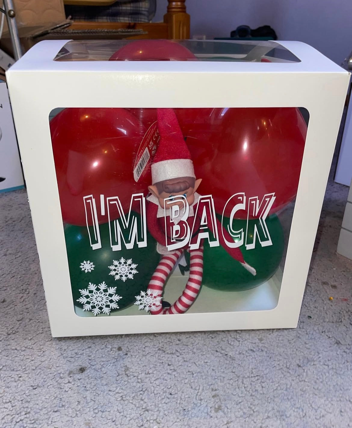I’m Back Elf Box
