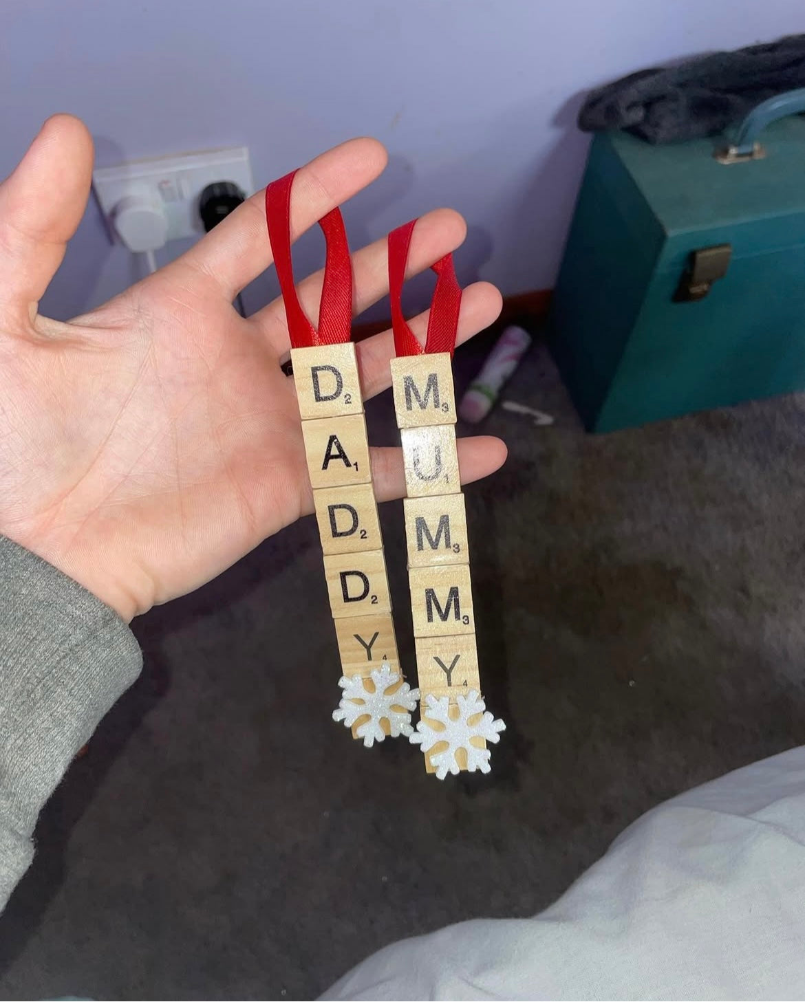 Scrabble Name Ornament