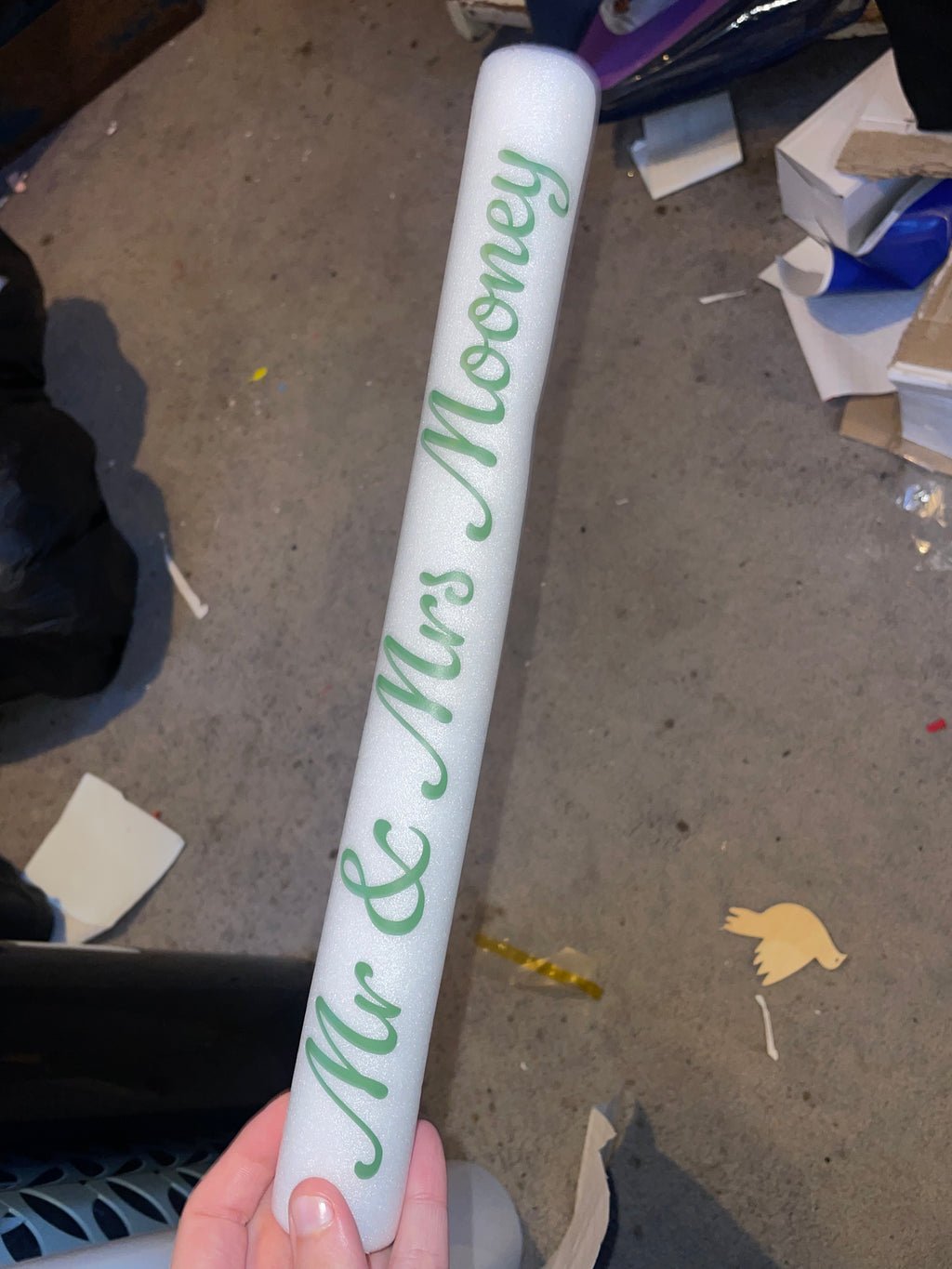 Personalised LED foam lights 20pck