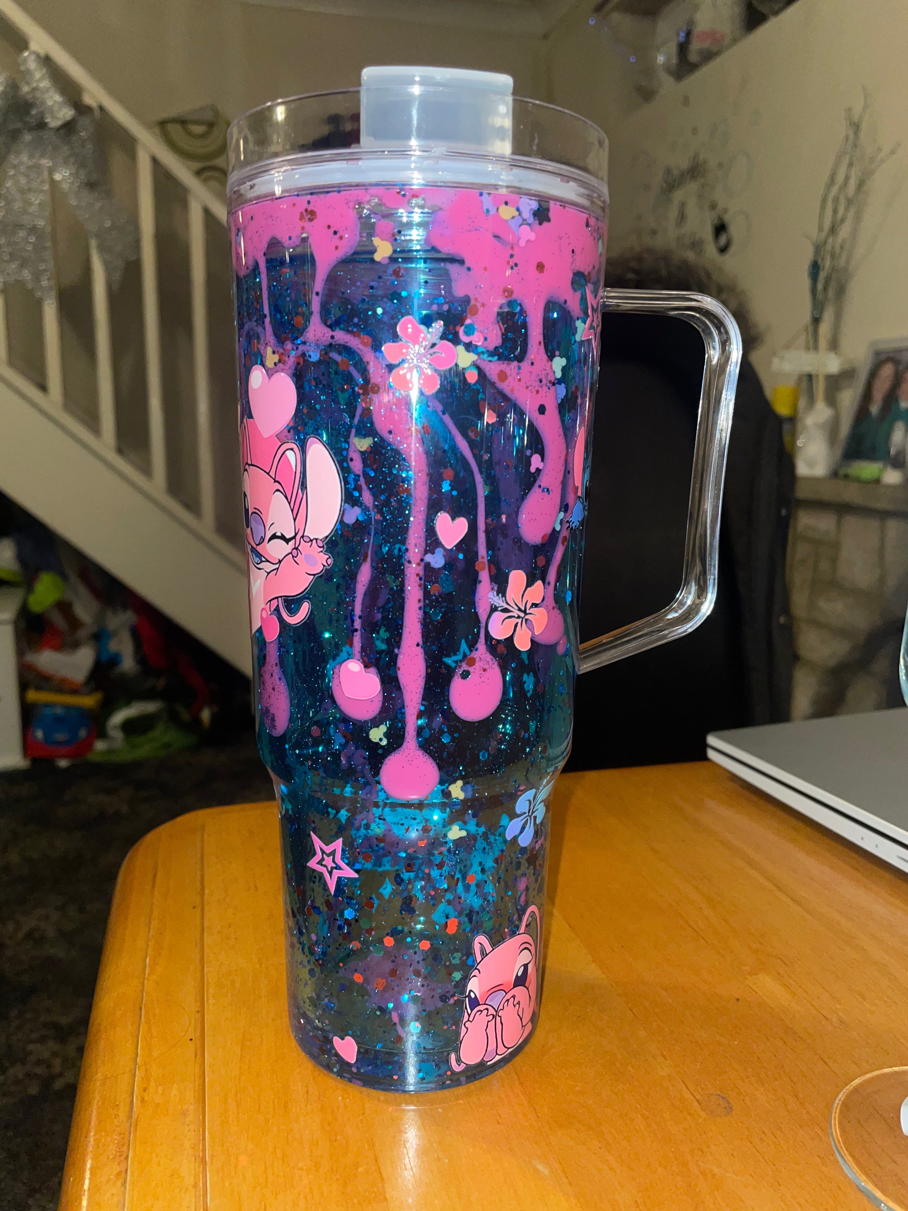 40oz Stitch Snowglobe