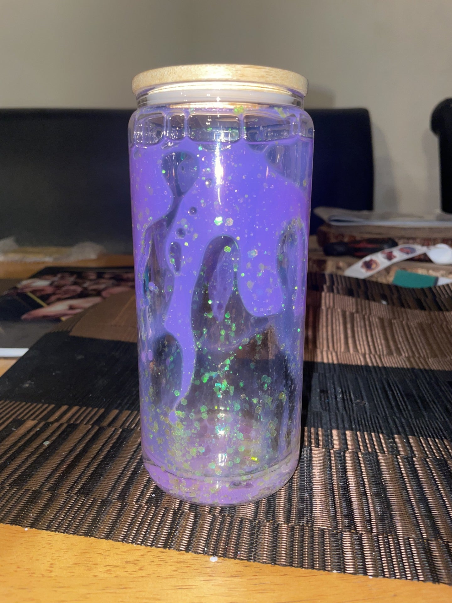 20oz Premade Slow Flow Lava Drip Tumbler