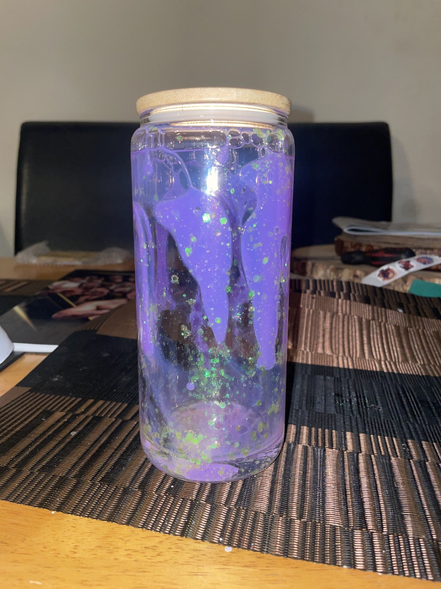 20oz Premade Slow Flow Lava Drip Tumbler