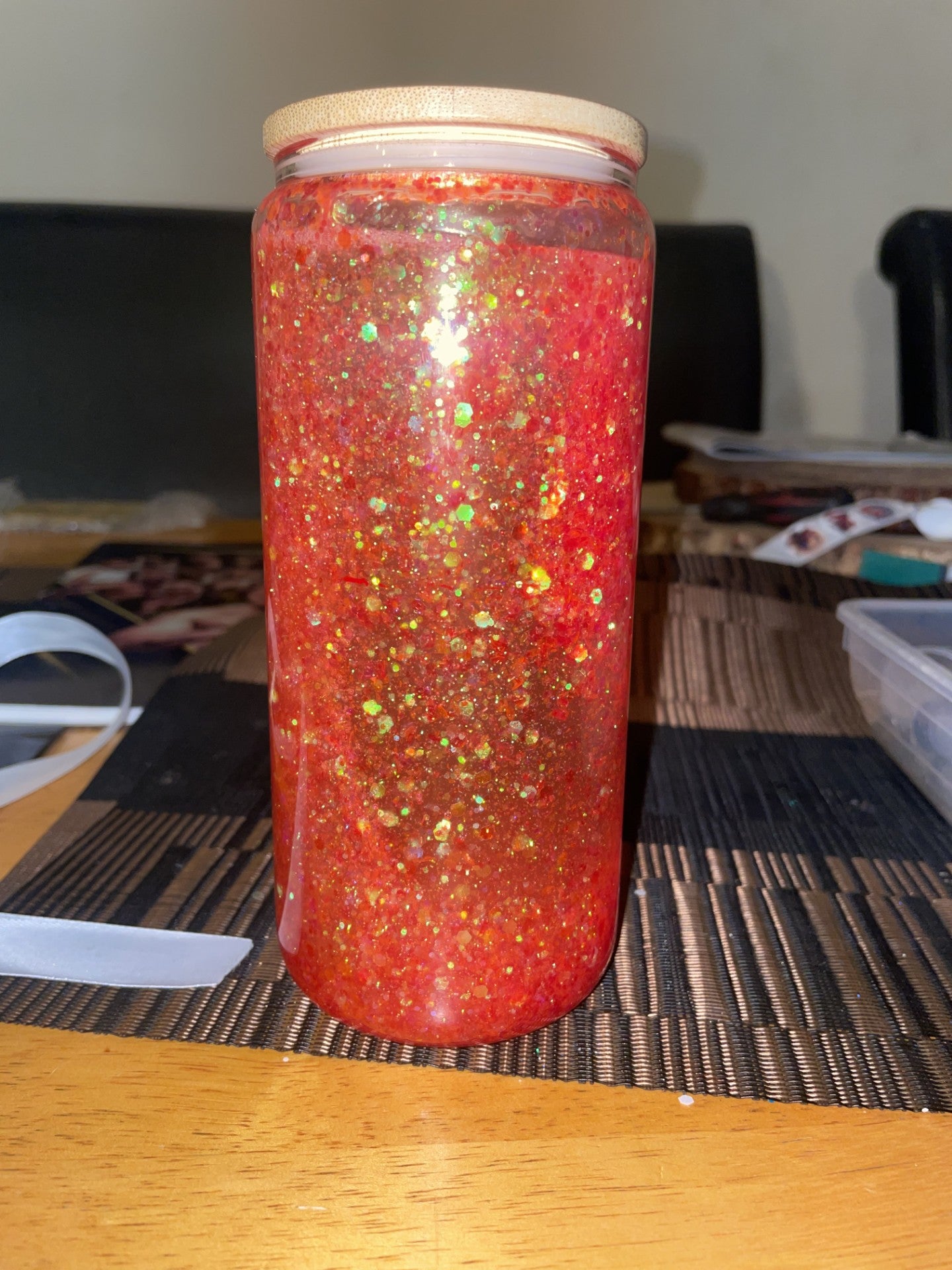 20oz Premade Slow Flow Lava Drip Tumbler