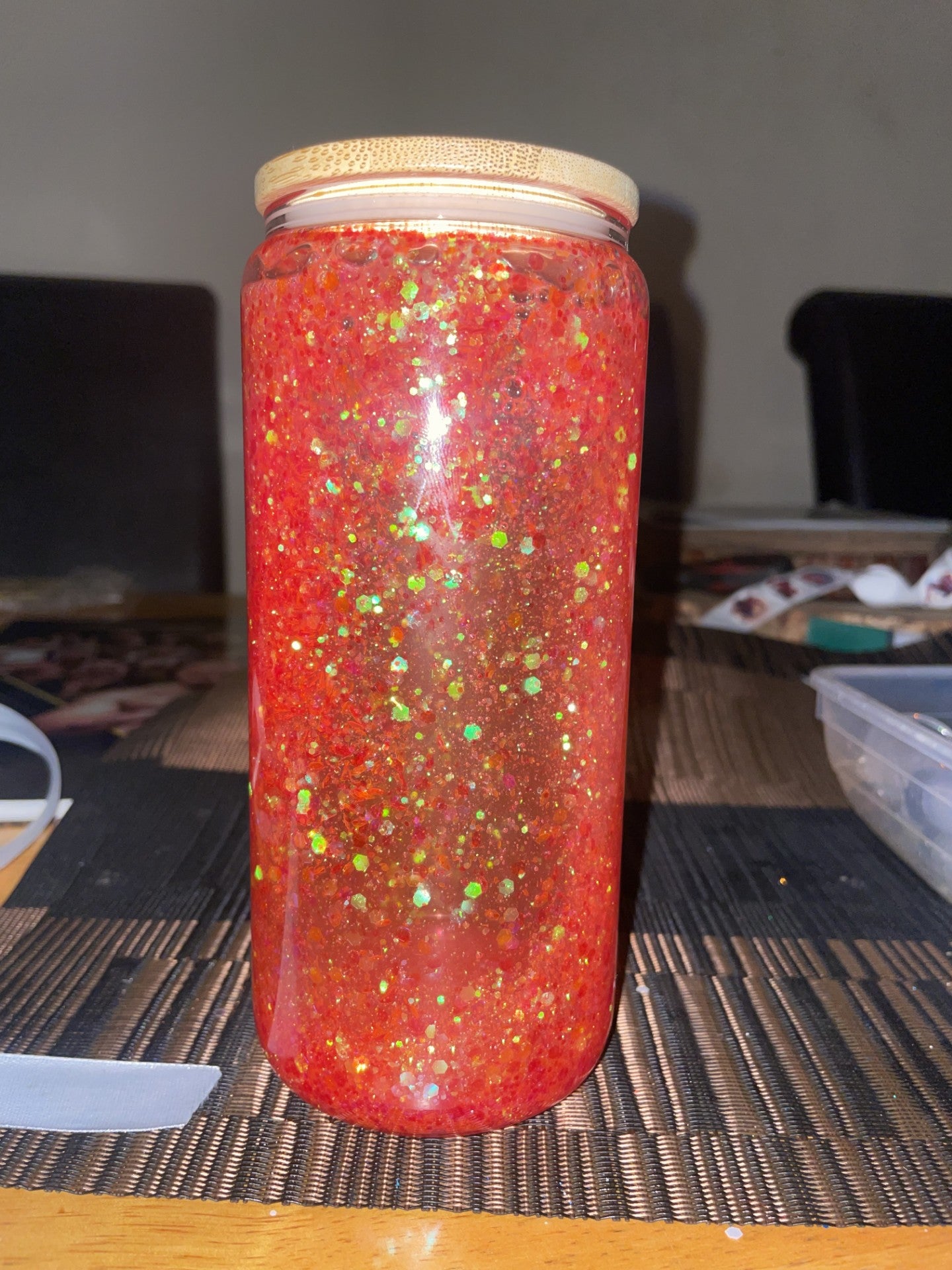 20oz Premade Slow Flow Lava Drip Tumbler